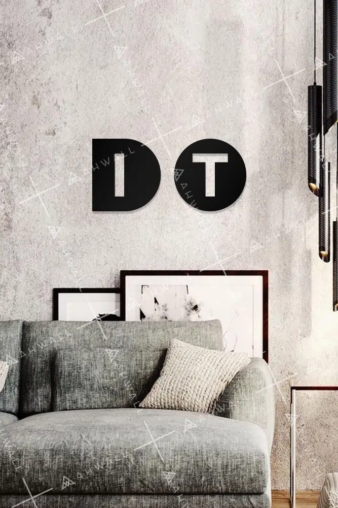 Do it  Yazılı Dekoratif Ahşap Tablo - Görsel 2