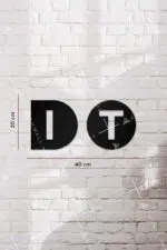 Do it  Yazılı Dekoratif Ahşap Tablo - Görsel 3