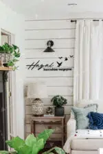 Hayal Kurmaktan Vazgeçme Yazılı Dekoratif Ahşap Tablo - Görsel 2