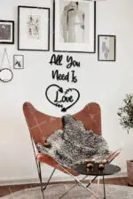 All You Need Is Yazılı Dekoratif Ahşap Tablo - Görsel 2
