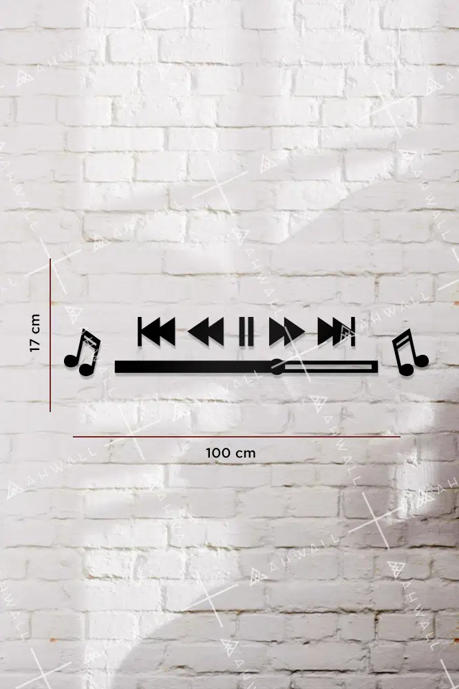 Müzik Bar Motifli Dekoratif Ahşap Tablo - Görsel 3