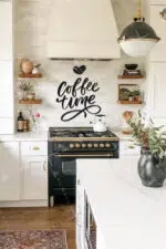 Coffee Time Yazılı Dekoratif Ahşap Tablo - Görsel 2