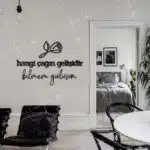 Hangi Çağın Gelişidir Bilmem Gülüşün Yazılı Dekoratif Ahşap Tablo