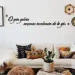 O Gün Gelsin Neşemiz Tazelensin de Gör Yazılı Dekoratif Ahşap Tablo