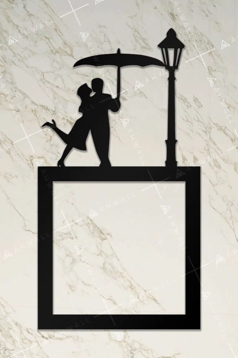 Ahşap Priz Çerçevesi Sevgili Temalı - Görsel 2