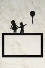 Ahşap İkili Priz Çerçevesi Çocuk Temalı - Görsel 2