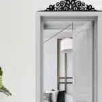 Motif Desenli Ahşap Kapı ve Ayna Üstü Köşe Süsü