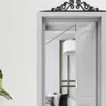 Motif Desenli Ahşap Kapı ve Ayna Üstü Köşe Süsü