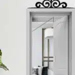 Motif Desenli Ahşap Kapı ve Ayna Üstü Köşe Süsü
