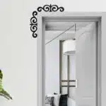 Motif Desenli Ahşap Kapı ve Ayna Üstü Köşe Süsü