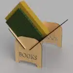 Ahşap MDF Masaüstü Kitaplık & Kitap Organizeri Kitaplık