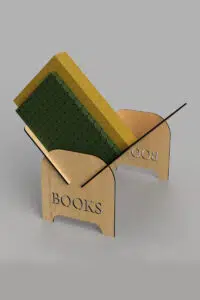 Ahşap MDF Masaüstü Kitaplık & Kitap Organizeri Kitaplık