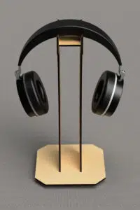 Ahşap MDF Şık Kulaklık Standı - Görsel 3