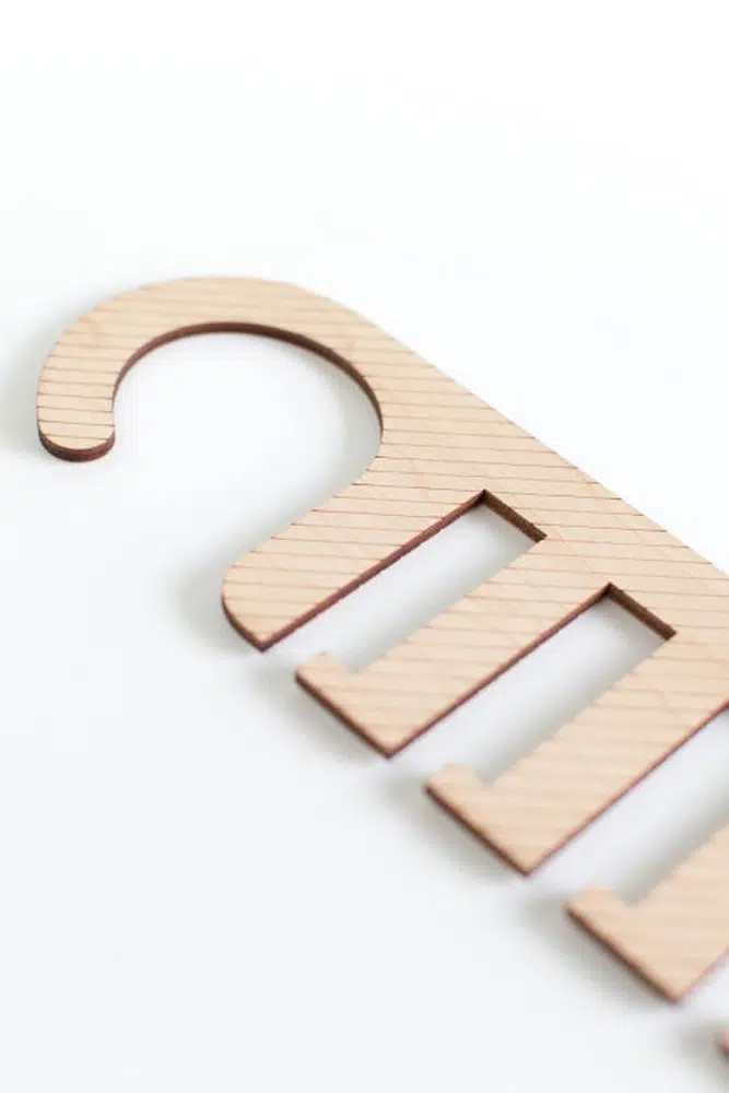 Kravat Askısı  Ahşap MDF - Görsel 3