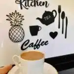 9 Parça Mutfak Ahşap MDF Tablo Seti