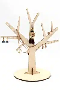 Ağaç Temalı Ahşap MDF Takı Standı