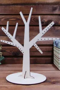 Ağaç Temalı Ahşap MDF Takı Standı - Görsel 2