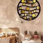 Milano Model Dekoratif Gold Pleksi Kırılmaz Ayna