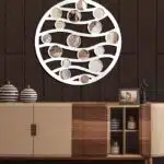 Milano Model Dekoratif Silver Pleksi Kırılmaz Ayna