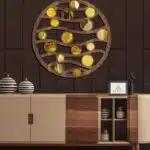 Milano Model Dekoratif Gold Pleksi Kırılmaz Ayna