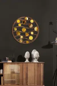 Milano Model Dekoratif Gold Pleksi Kırılmaz Ayna - Görsel 2