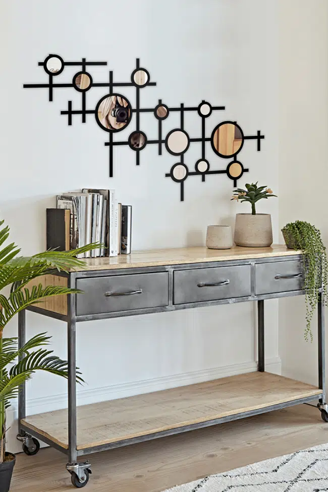 Viva Model Dekoratif Silver Pleksi Kırılmaz Ayna - Görsel 2