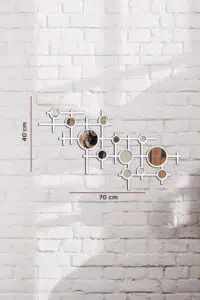 Viva Model Dekoratif Silver Pleksi Kırılmaz Ayna - Görsel 3