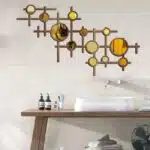 Viva Model Dekoratif Gold Pleksi Kırılmaz Ayna