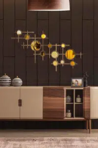 Viva Model Dekoratif Gold Pleksi Kırılmaz Ayna - Görsel 2