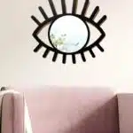 Siyah Göz Ayna Duvar Aksesuarı