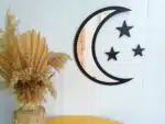 Ay Yıldız Duvar Ayna Tablo Seti Pleksi Ayna