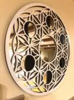 Premium Ay Evresi Temalı Duvar Aynası Pleksi Ayna - Görsel 3