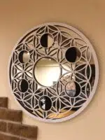 Premium Ay Evresi Temalı Duvar Aynası Pleksi Ayna - Görsel 4