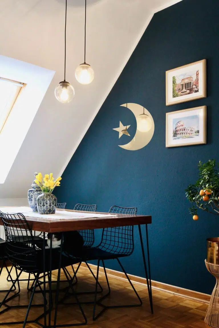 Ay Yıldız Duvar Ayna Tablo Seti Pleksi Ayna - Görsel 4