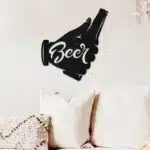 Beer Temalı Dekoratif Ahşap Tablo