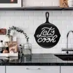 Let's Cook Temalı Dekoratif Ahşap Tablo