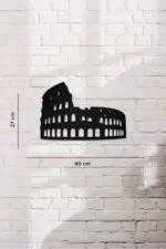 Antik Kent Temalı Dekoratif Ahşap Tablo - Görsel 3