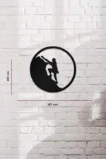 Tırmanış Temalı Dekoratif Ahşap Tablo - Görsel 3