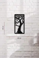 Ağaç Temalı Dekoratif Ahşap Tablo - Görsel 3