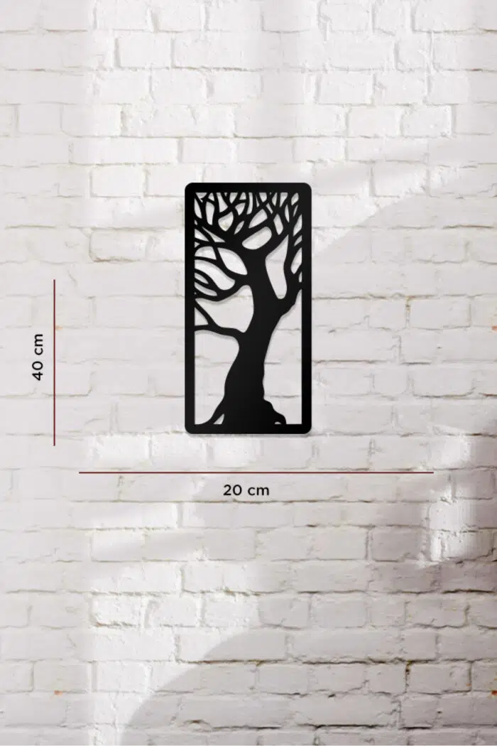 Ağaç Temalı Dekoratif Ahşap Tablo - Görsel 3