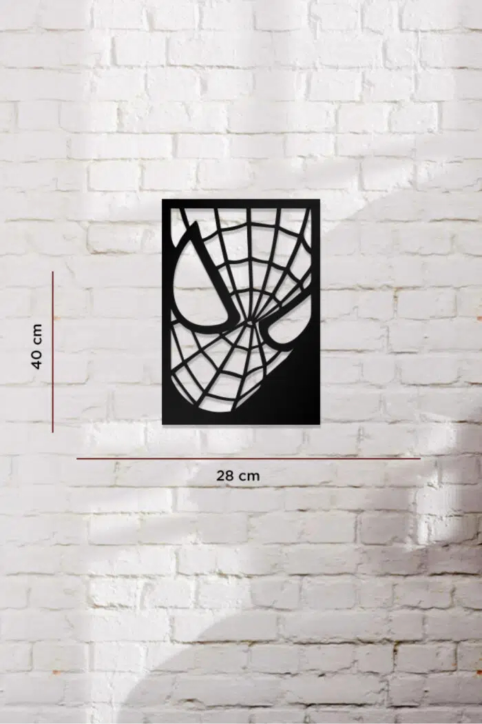 Spider Man Temalı Dekoratif Ahşap Tablo - Görsel 3