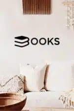 Books Kitaplar Temalı Dekoratif Ahşap Tablo