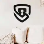 Bilişim Güvenlik Temalı Dekoratif Ahşap Tablo