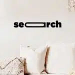 Search Tipografi Temalı Dekoratif Ahşap Tablo