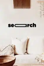 Search Tipografi Temalı Dekoratif Ahşap Tablo