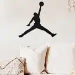 Basketbol Temalı Dekoratif Ahşap Tablo