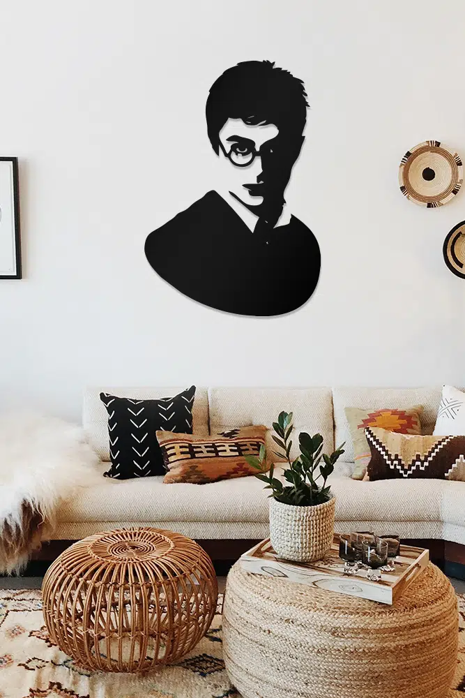 Harry Potter Temalı Dekoratif Ahşap Tablo - Görsel 2
