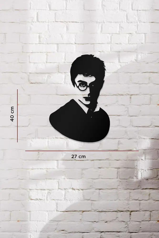 Harry Potter Temalı Dekoratif Ahşap Tablo - Görsel 3
