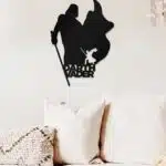 Darth Vader Temalı Dekoratif Ahşap Tablo