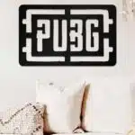 PUBG Temalı Dekoratif Ahşap Tablo